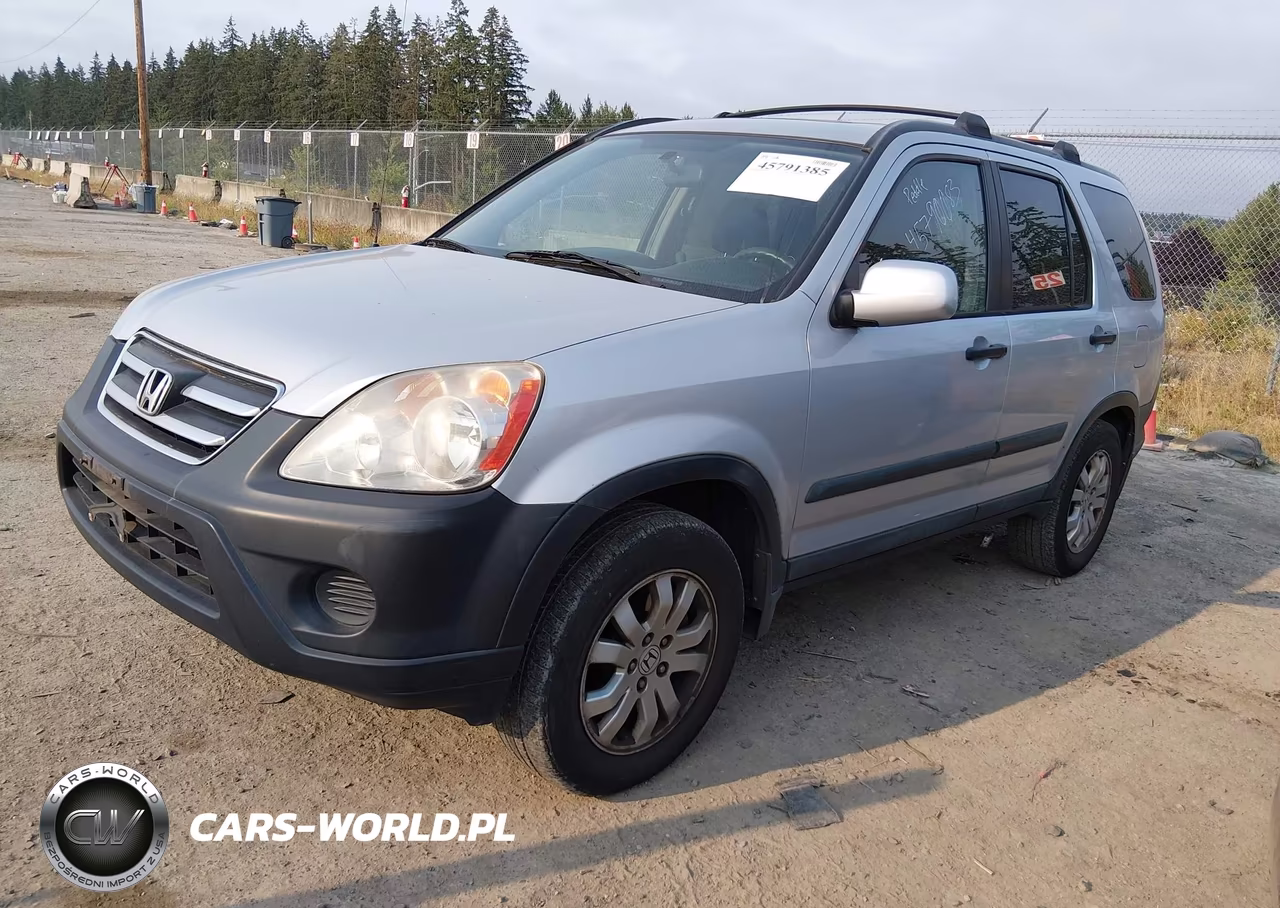 2005 Honda Cr-V Ex VIN:SHSRD78805U307393 - 2