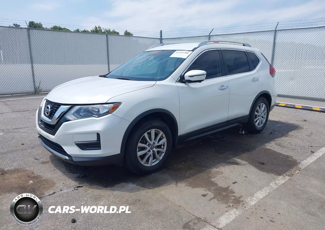 2017 Nissan Rogue Sv VIN:KNMAT2MT1HP528077 - 2
