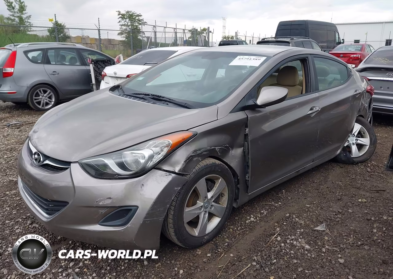 2011 Hyundai Elantra Gls VIN:5NPDH4AEXBH008978 - 2