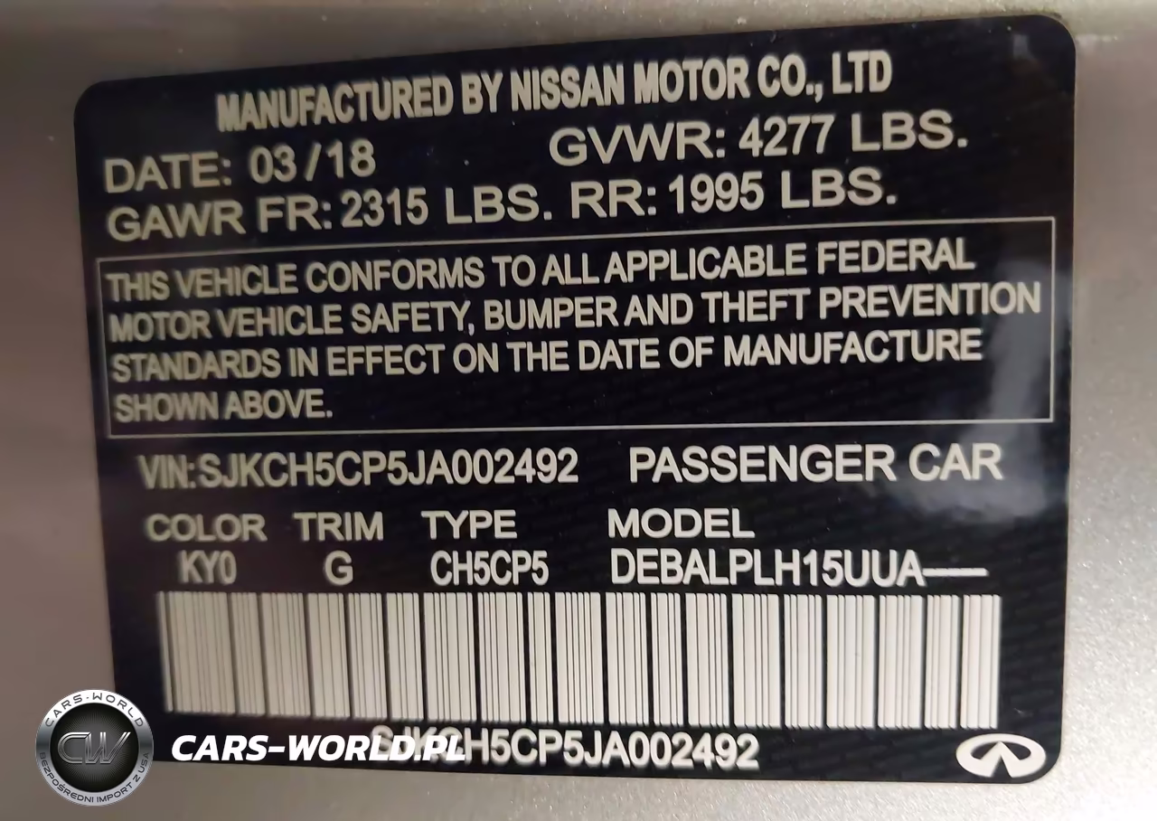 2018 Infiniti Qx30 Pure VIN:SJKCH5CP5JA002492 - 9