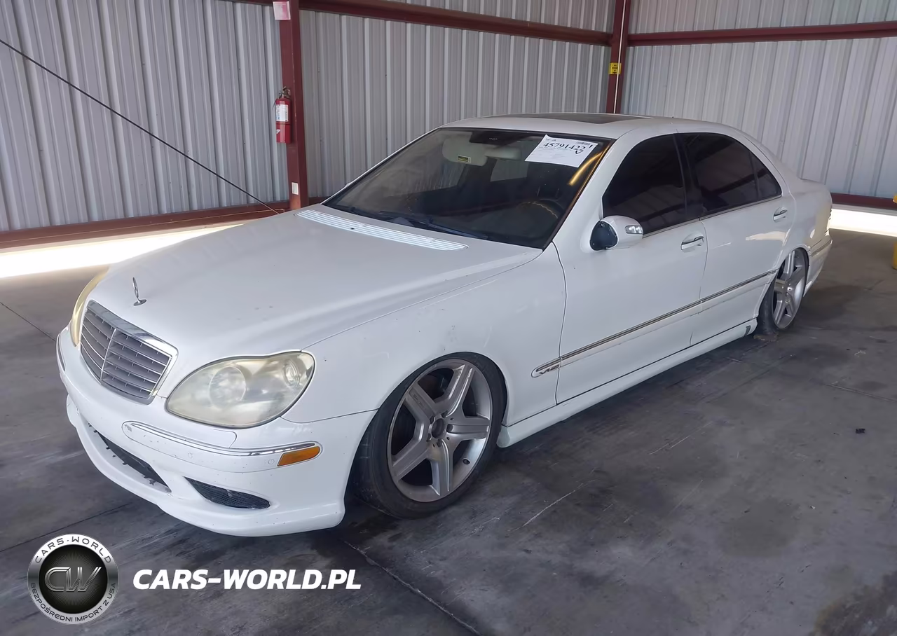 2005 Mercedes-Benz S 600 VIN:WDBNG76J55A460426 - 2