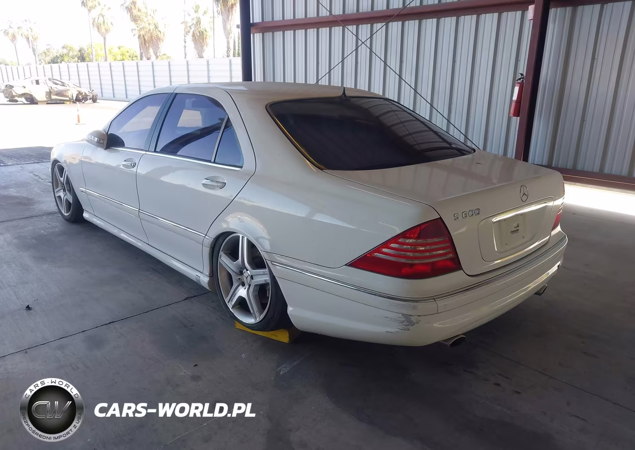 2005 Mercedes-Benz S 600 VIN:WDBNG76J55A460426 - 3