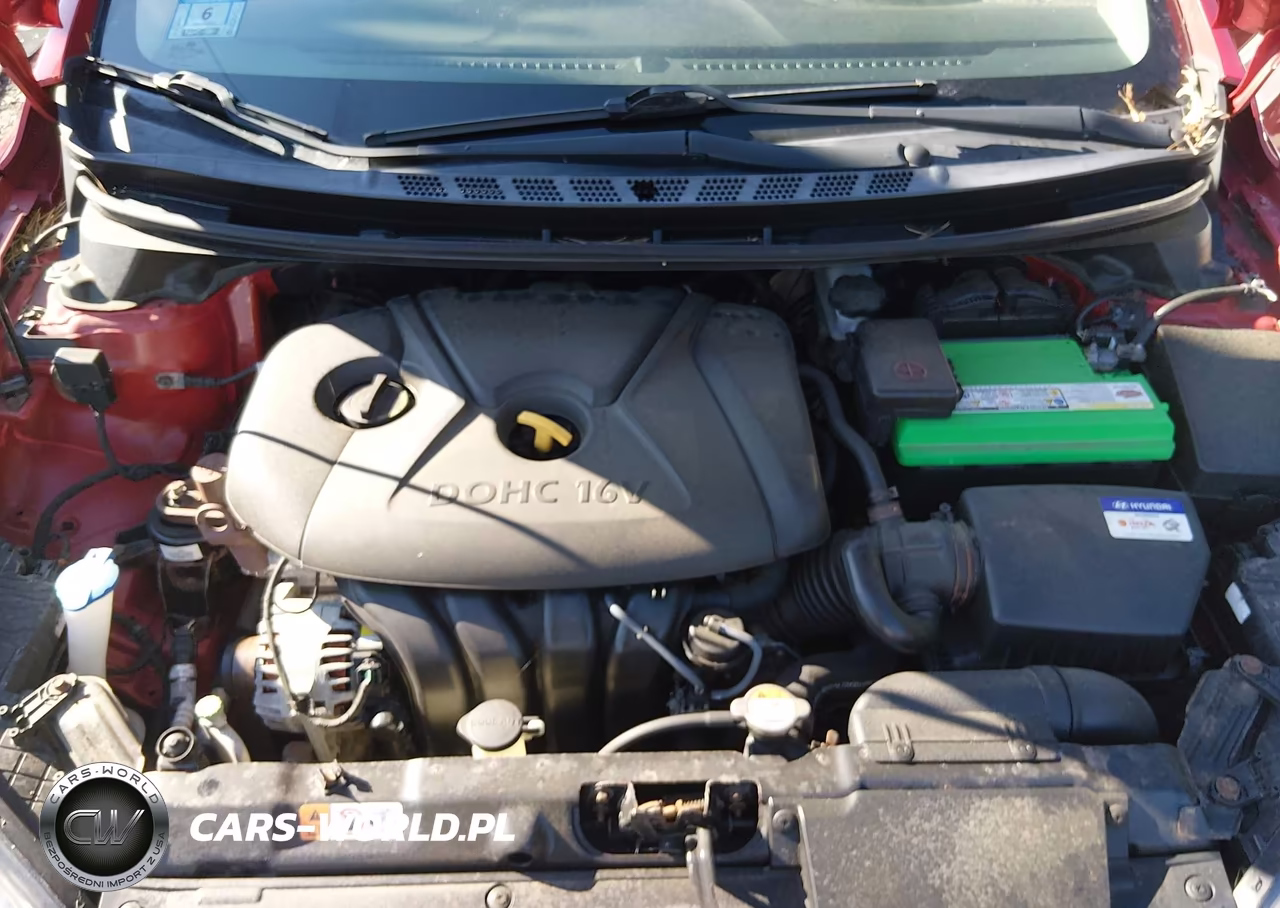 2013 Hyundai Elantra Gs VIN:KMHDH6AE3DU006022 - 10