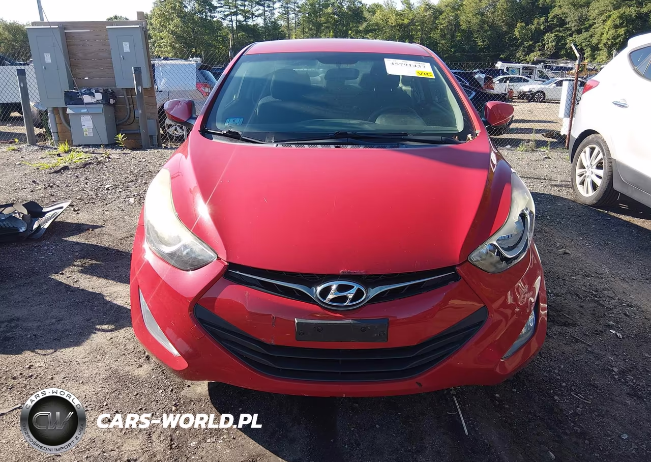 2013 Hyundai Elantra Gs VIN:KMHDH6AE3DU006022 - 12