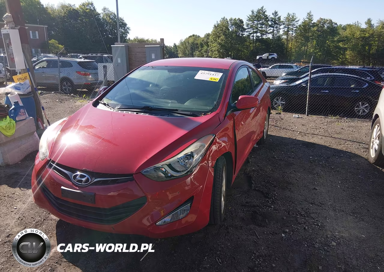 2013 Hyundai Elantra Gs VIN:KMHDH6AE3DU006022 - 2