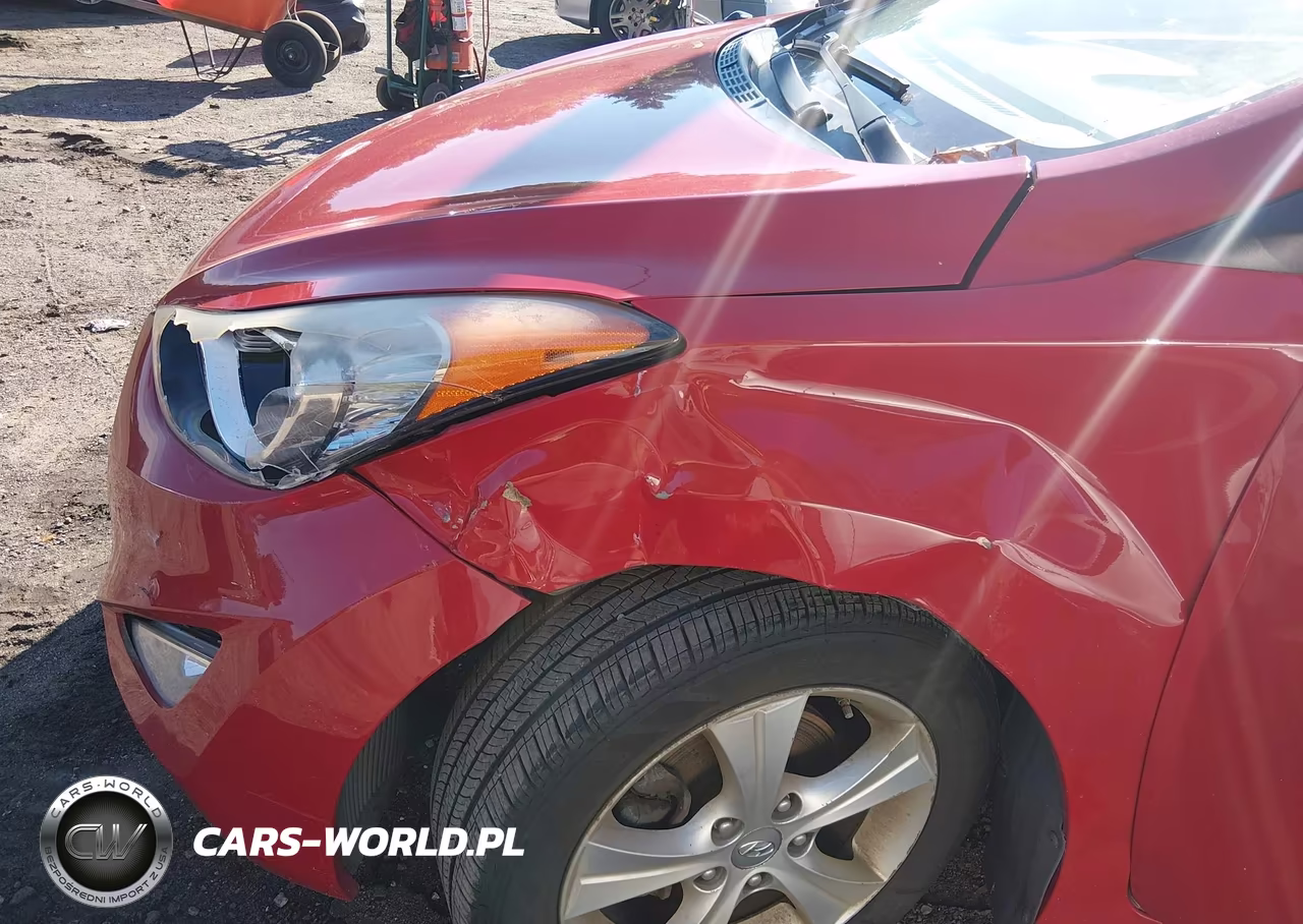 2013 Hyundai Elantra Gs VIN:KMHDH6AE3DU006022 - 6