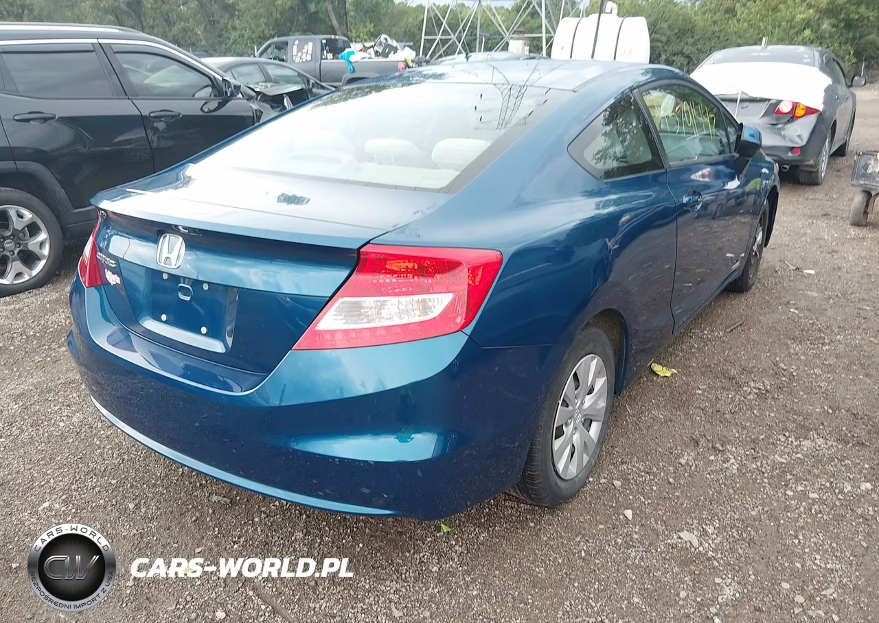 2012 Honda Civic Lx VIN:2HGFG3B59CH541839 - 4