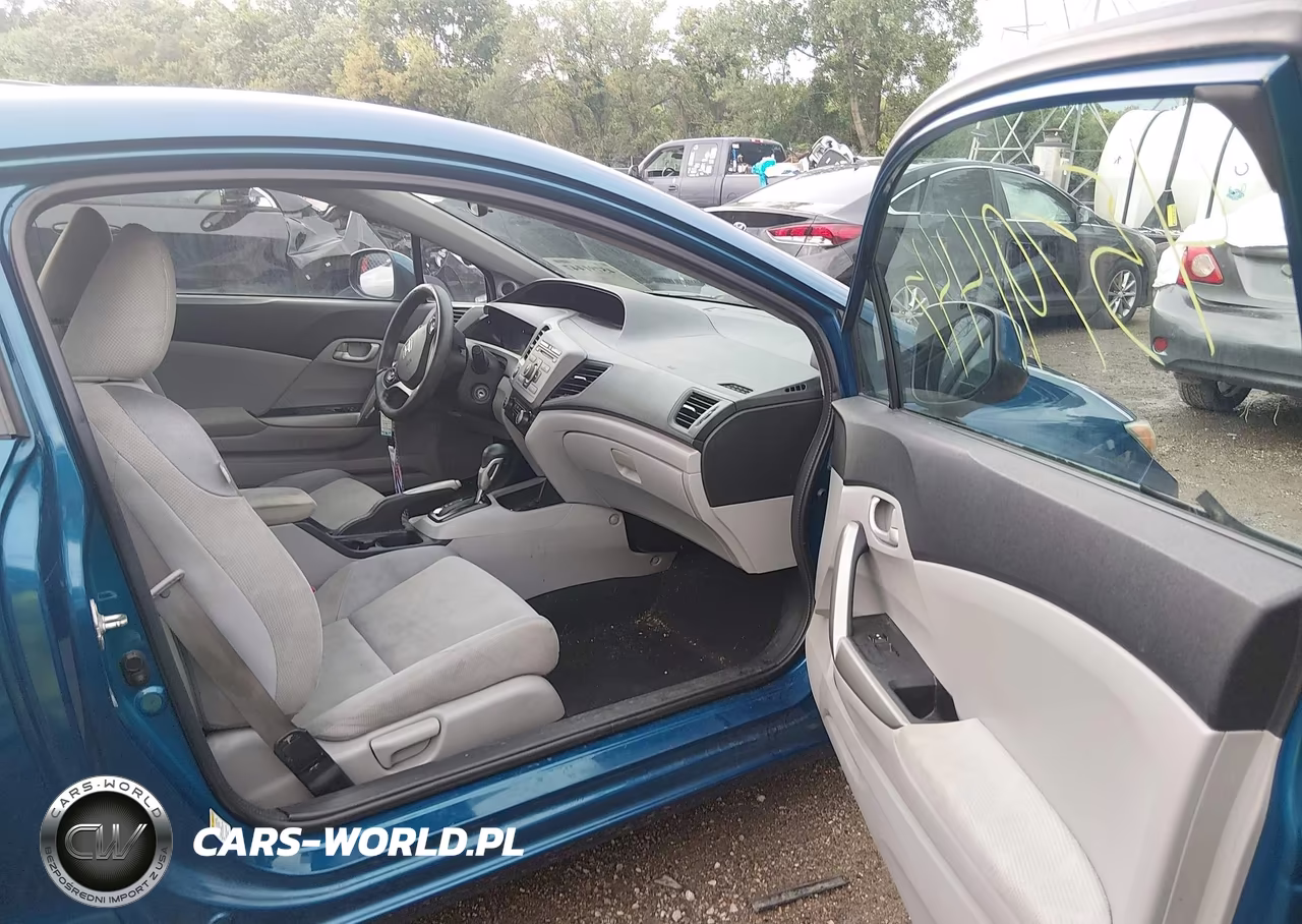 2012 Honda Civic Lx VIN:2HGFG3B59CH541839 - 5