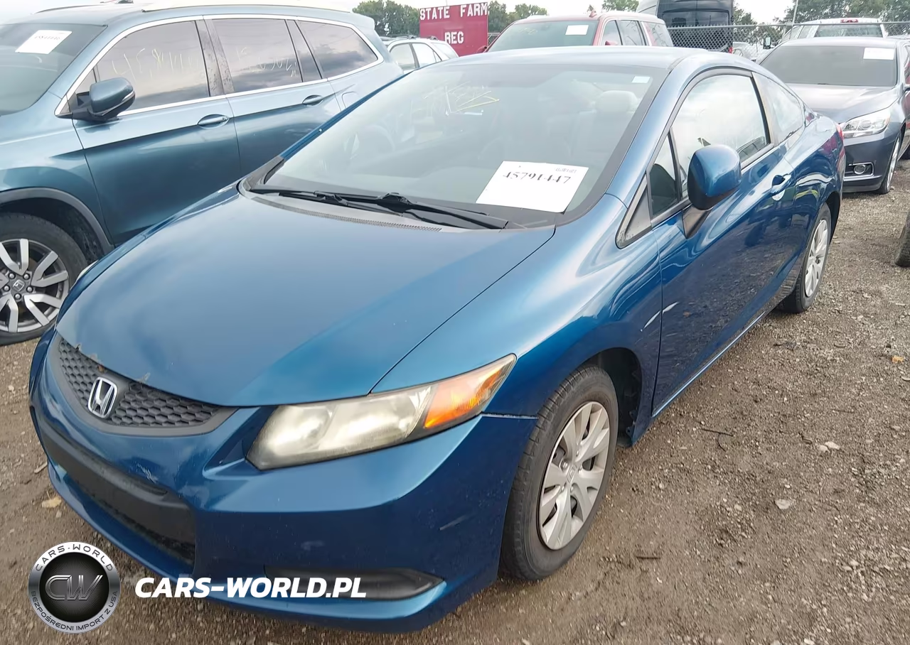 2012 Honda Civic Lx VIN:2HGFG3B59CH541839 - 6