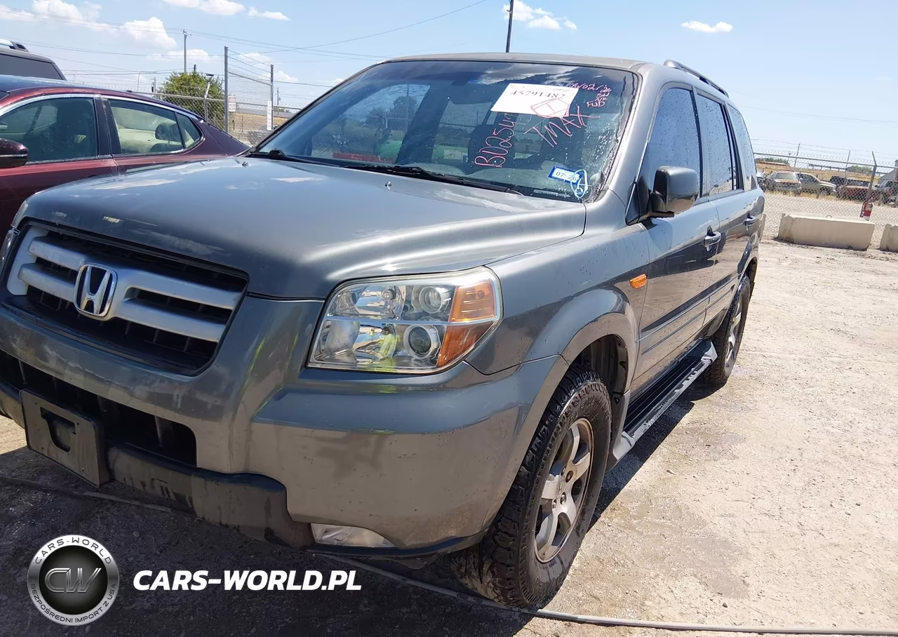 2007 Honda Pilot Ex-L VIN:5FNYF28607B025417 - 2