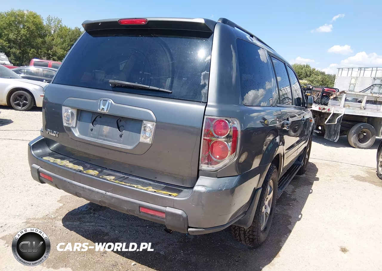 2007 Honda Pilot Ex-L VIN:5FNYF28607B025417 - 4