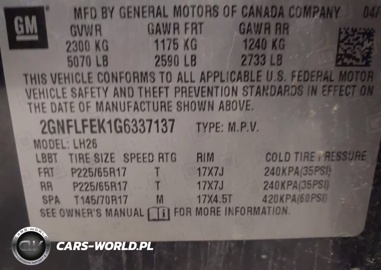 2016 Chevrolet Equinox Lt VIN:2GNFLFEK1G6337137 - 9