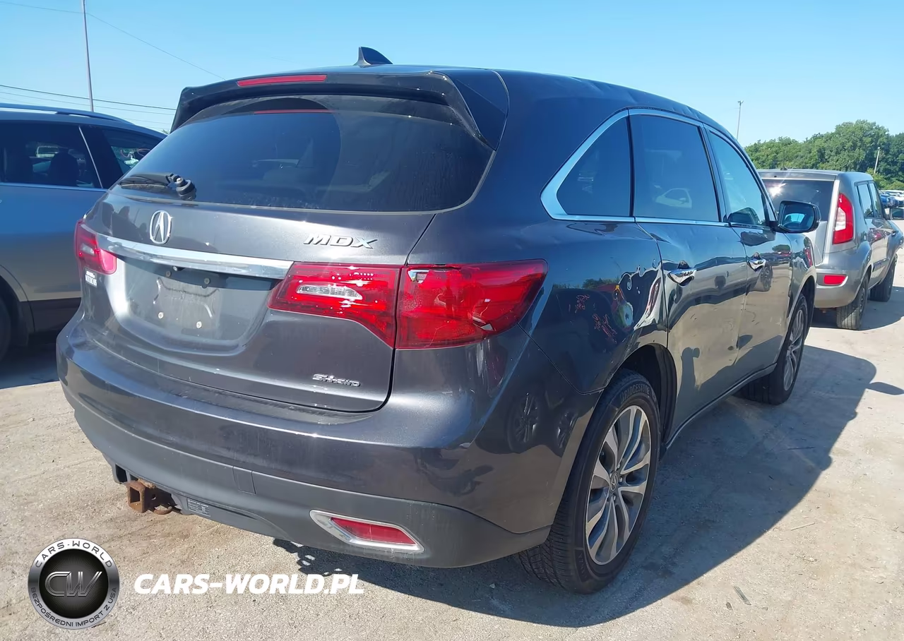 2015 Acura Mdx Technology Package VIN:5FRYD4H49FB027373 - 4