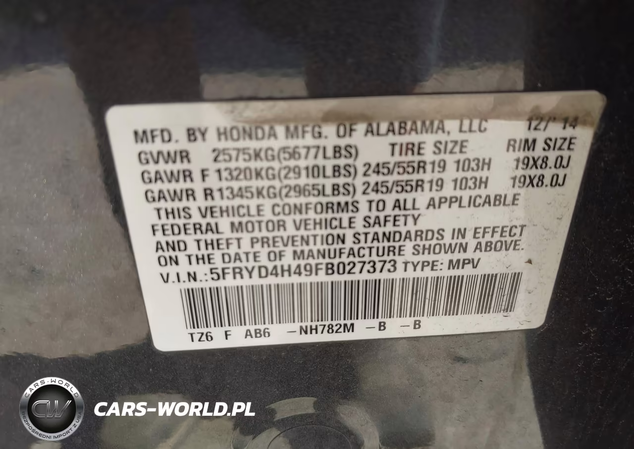 2015 Acura Mdx Technology Package VIN:5FRYD4H49FB027373 - 9