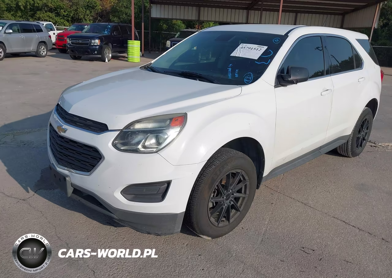 2016 Chevrolet Equinox Ls VIN:2GNALBEK6G1135345 - 2