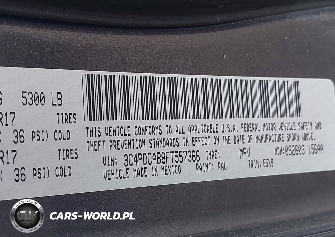 2015 Dodge Journey American Value Pkg VIN:3C4PDCAB8FT557366 - 9