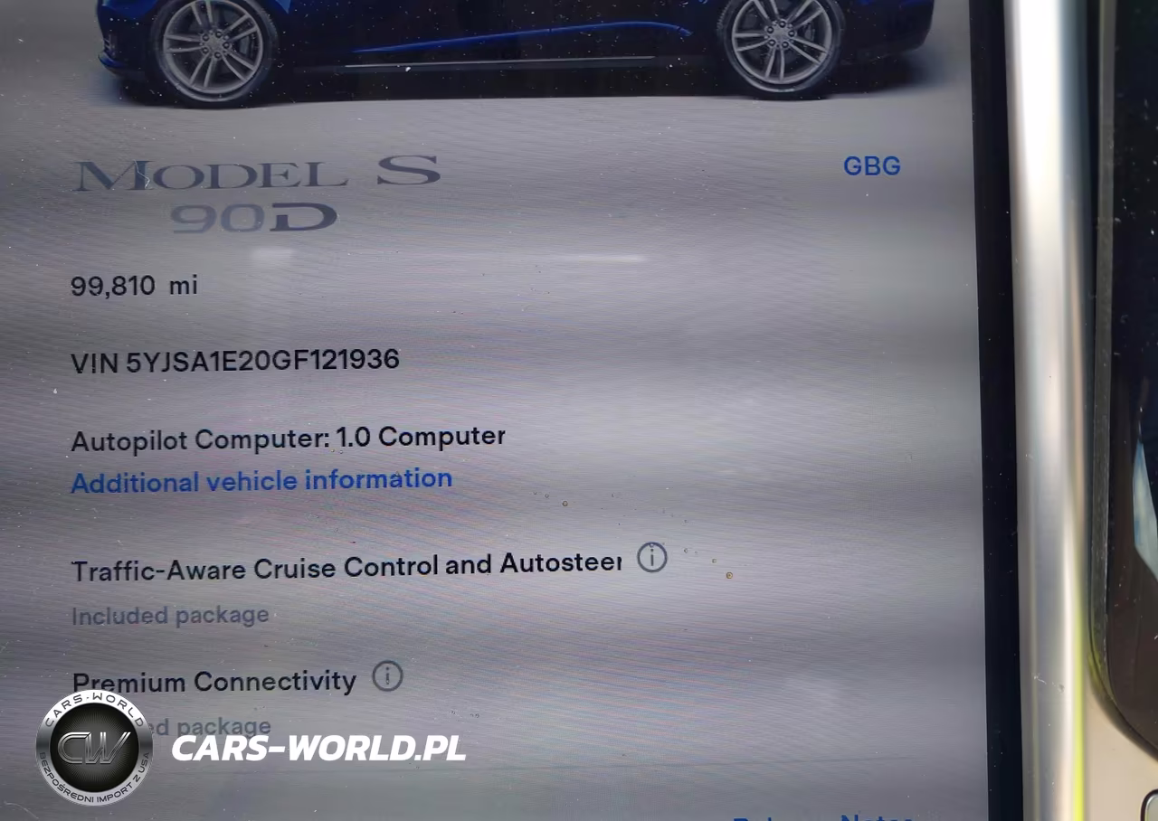 2016 Tesla Model S 60D-70D-75D-85D-90D VIN:5YJSA1E20GF121936 - 15