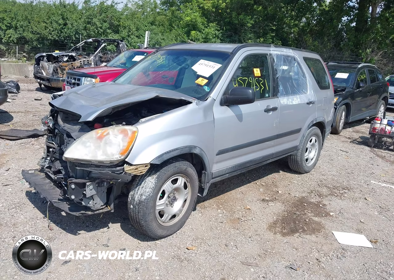 2005 Honda Cr-V Lx VIN:JHLRD78555C055752 - 2