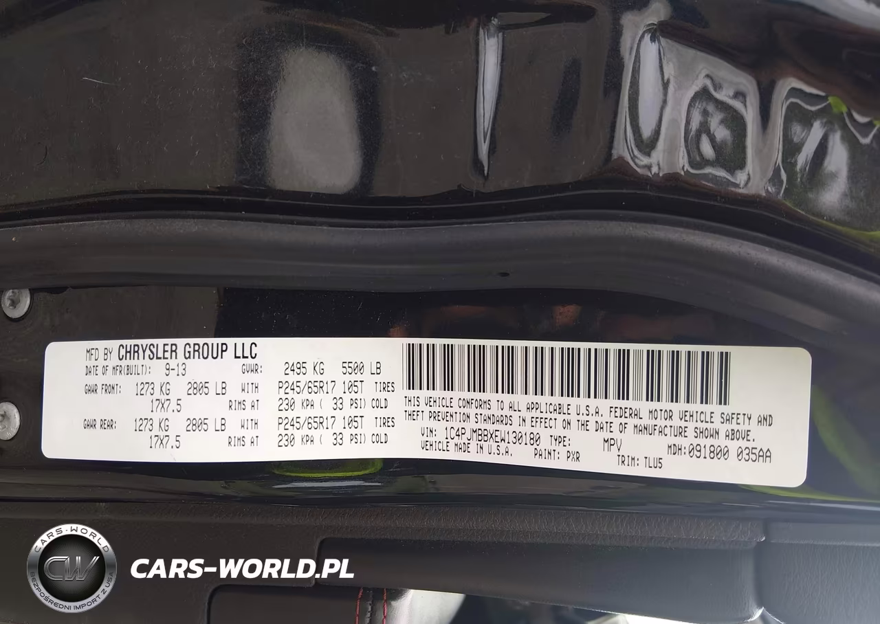 2014 Jeep Cherokee Trailhawk VIN:1C4PJMBBXEW130180 - 9
