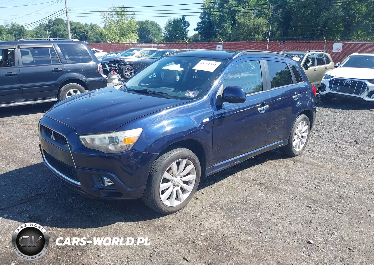 2011 Mitsubishi Outlander Sport Se VIN:JA4AR4AUXBZ000616 - 2