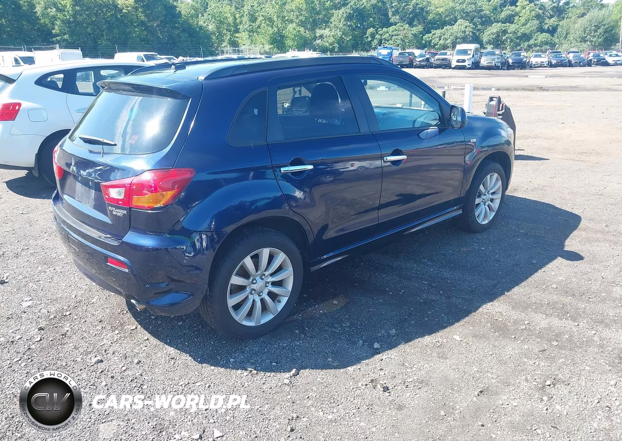 2011 Mitsubishi Outlander Sport Se VIN:JA4AR4AUXBZ000616 - 4