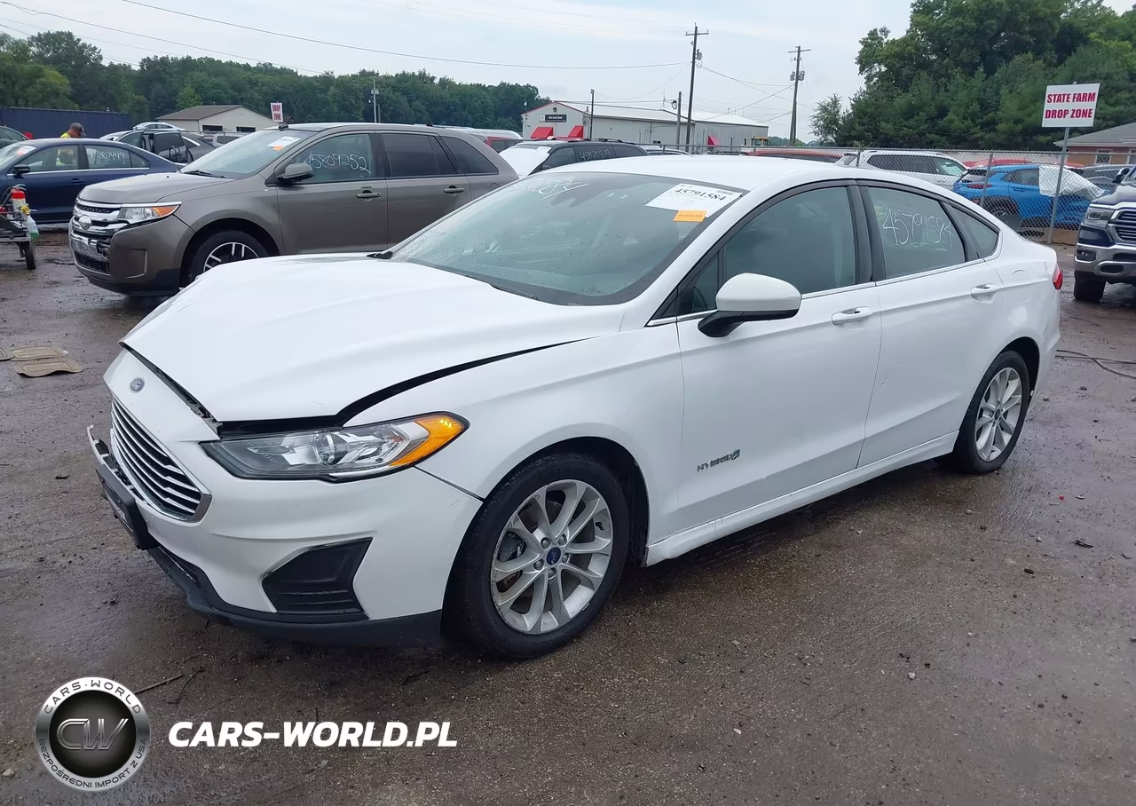 2019 Ford Fusion Hybrid Se VIN:3FA6P0LU2KR102686 - 2