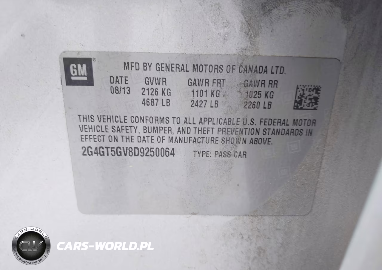 2013 Buick Regal Turbo - Premium 2 VIN:2G4GT5GV8D9250064 - 9