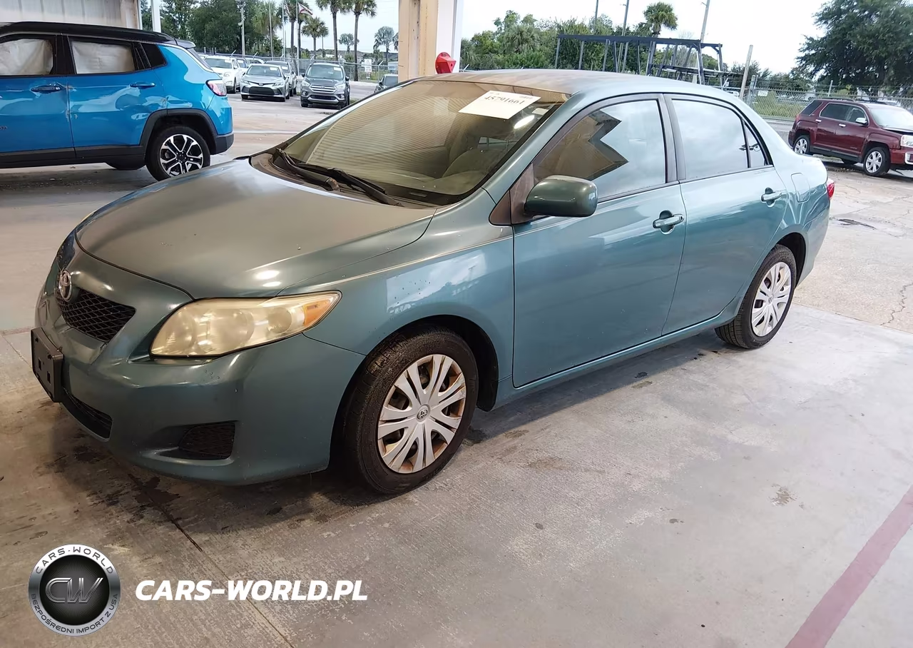 2009 Toyota Corolla Xle VIN:JTDBL40E699092789 - 2