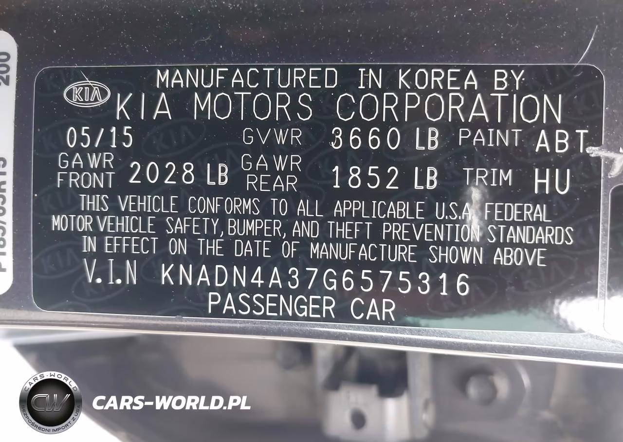 2016 Kia Rio Ex VIN:KNADN4A37G6575316 - 9