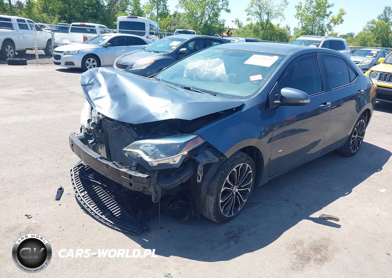 2016 Toyota Corolla S Plus VIN:2T1BURHE4GC589703 - 2