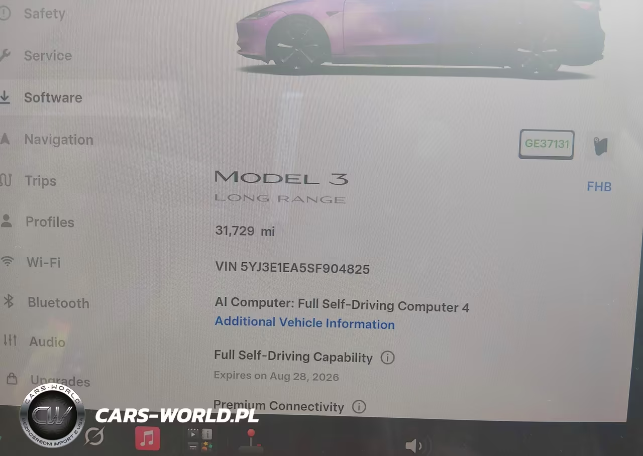 2025 Tesla Model 3 Long Range Rear-Wheel Drive-Standard Rear-Wheel Drive VIN:5YJ3E1EA5SF904825 - 7