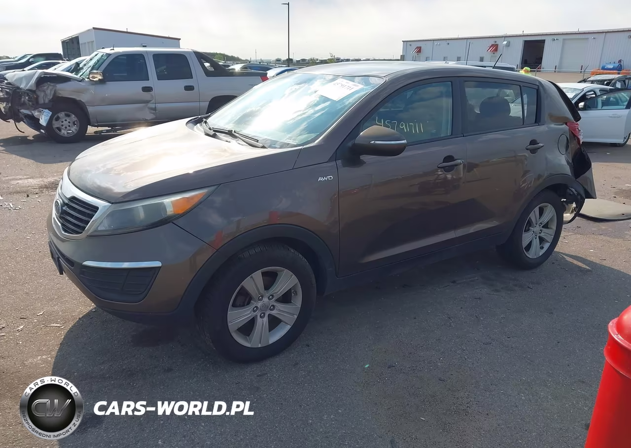 2012 Kia Sportage Lx VIN:KNDPBCA21C7214954 - 2
