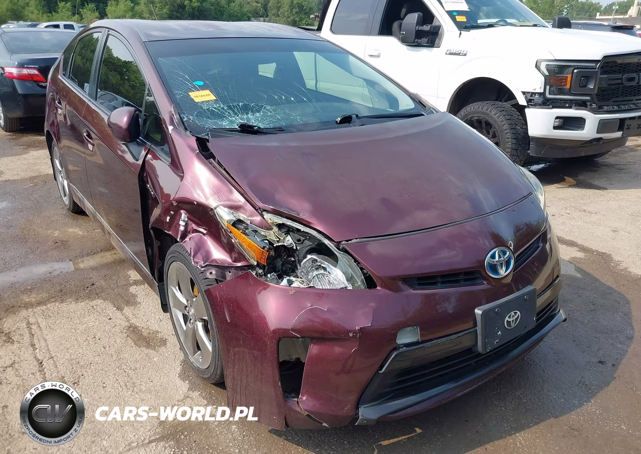 2013 Toyota Prius Three Se VIN:JTDKN3DU4D5601378 - 6