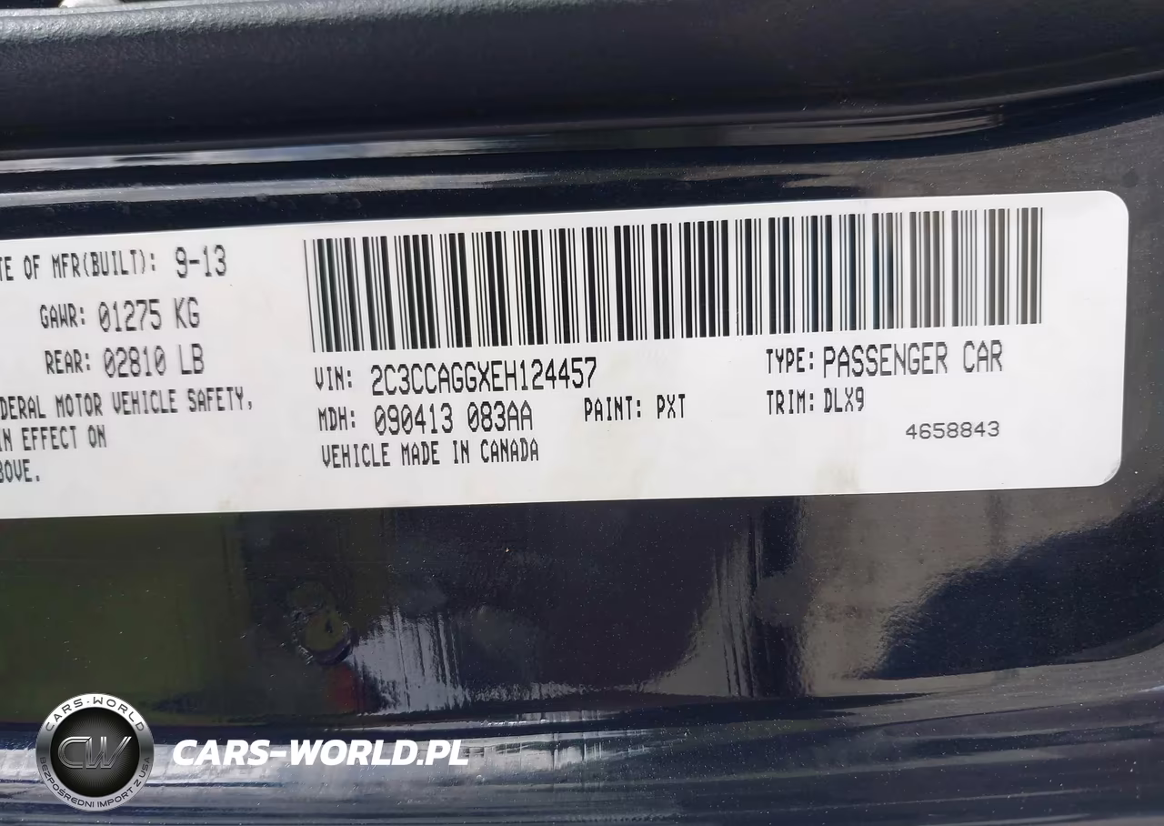 2014 Chrysler 300 300S VIN:2C3CCAGGXEH124457 - 9