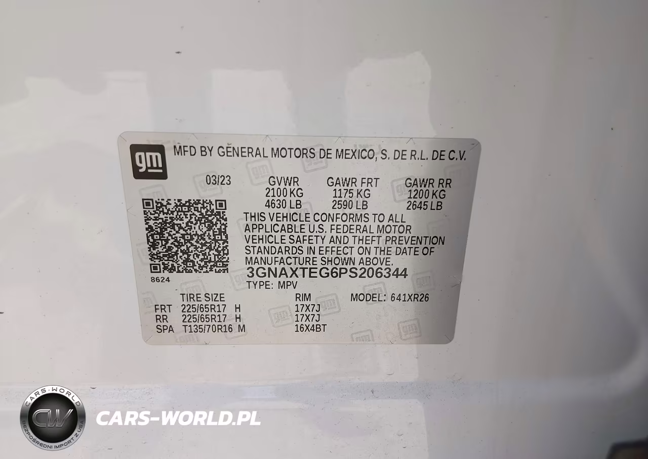 2023 Chevrolet Equinox Awd 2Fl VIN:3GNAXTEG6PS206344 - 9