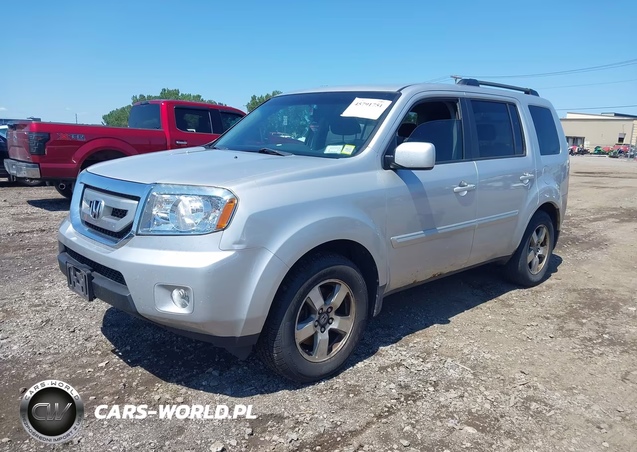 2009 Honda Pilot Ex VIN:5FNYF48489B011519 - 2