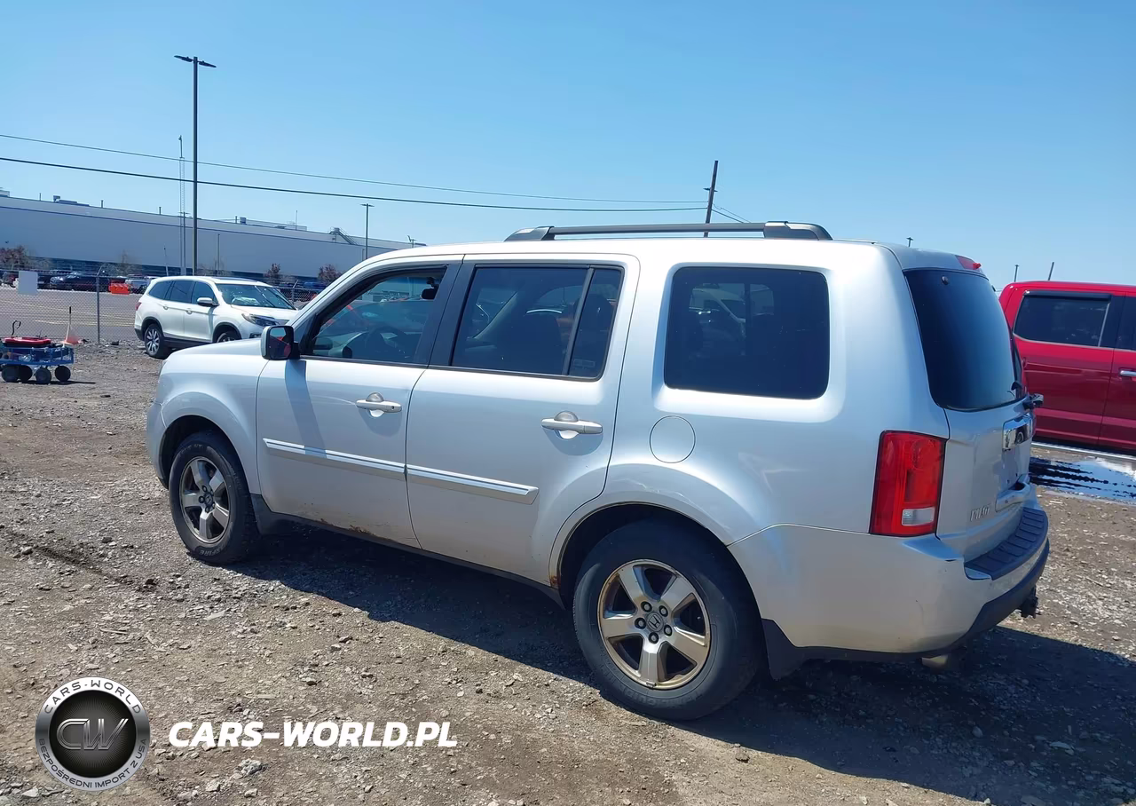 2009 Honda Pilot Ex VIN:5FNYF48489B011519 - 3