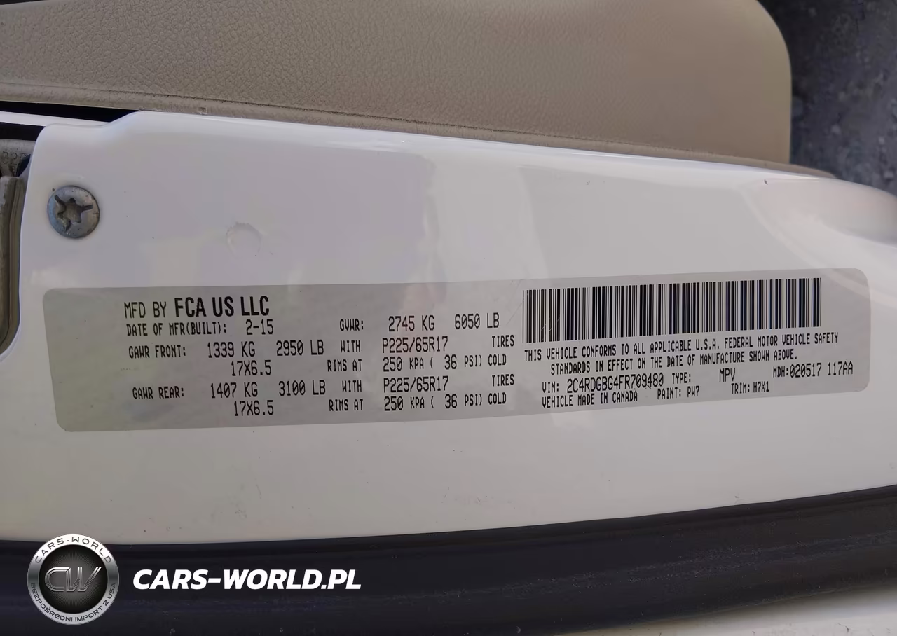 2015 Dodge Grand Caravan Se VIN:2C4RDGBG4FR709480 - 9