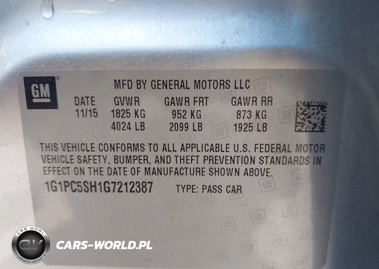 2016 Chevrolet Cruze Limited Ls Auto VIN:1G1PC5SH1G7212387 - 9