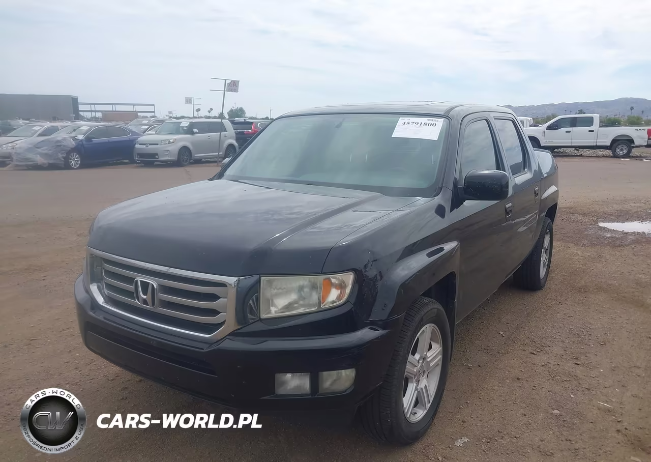 2013 Honda Ridgeline Rtl VIN:5FPYK1F50DB003355 - 2