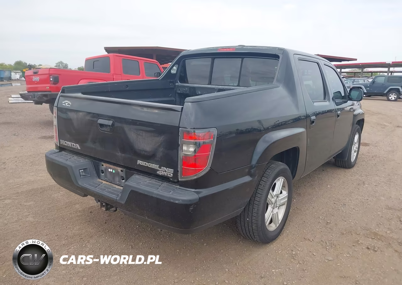 2013 Honda Ridgeline Rtl VIN:5FPYK1F50DB003355 - 4