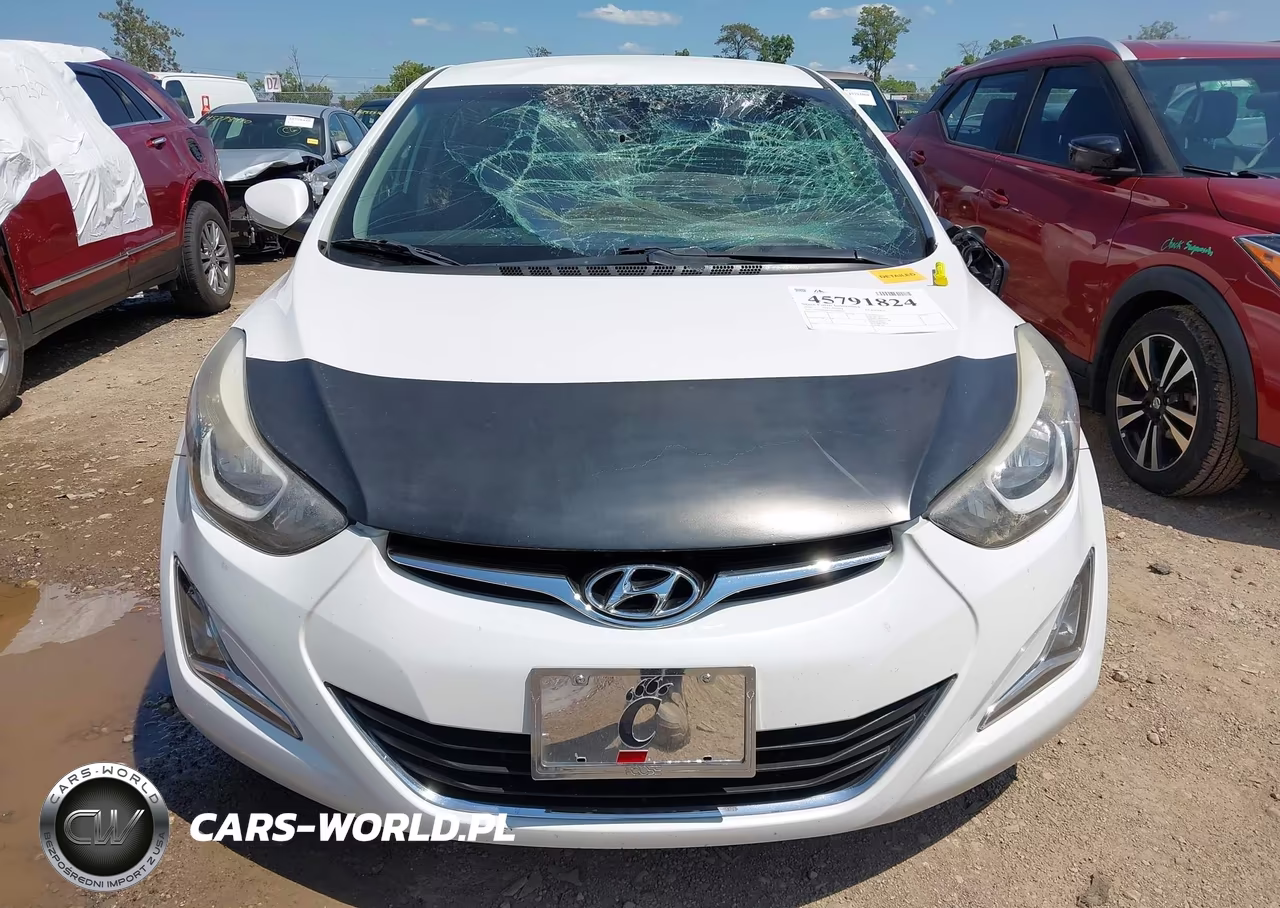 2016 Hyundai Elantra Se VIN:5NPDH4AE5GH786161 - 12