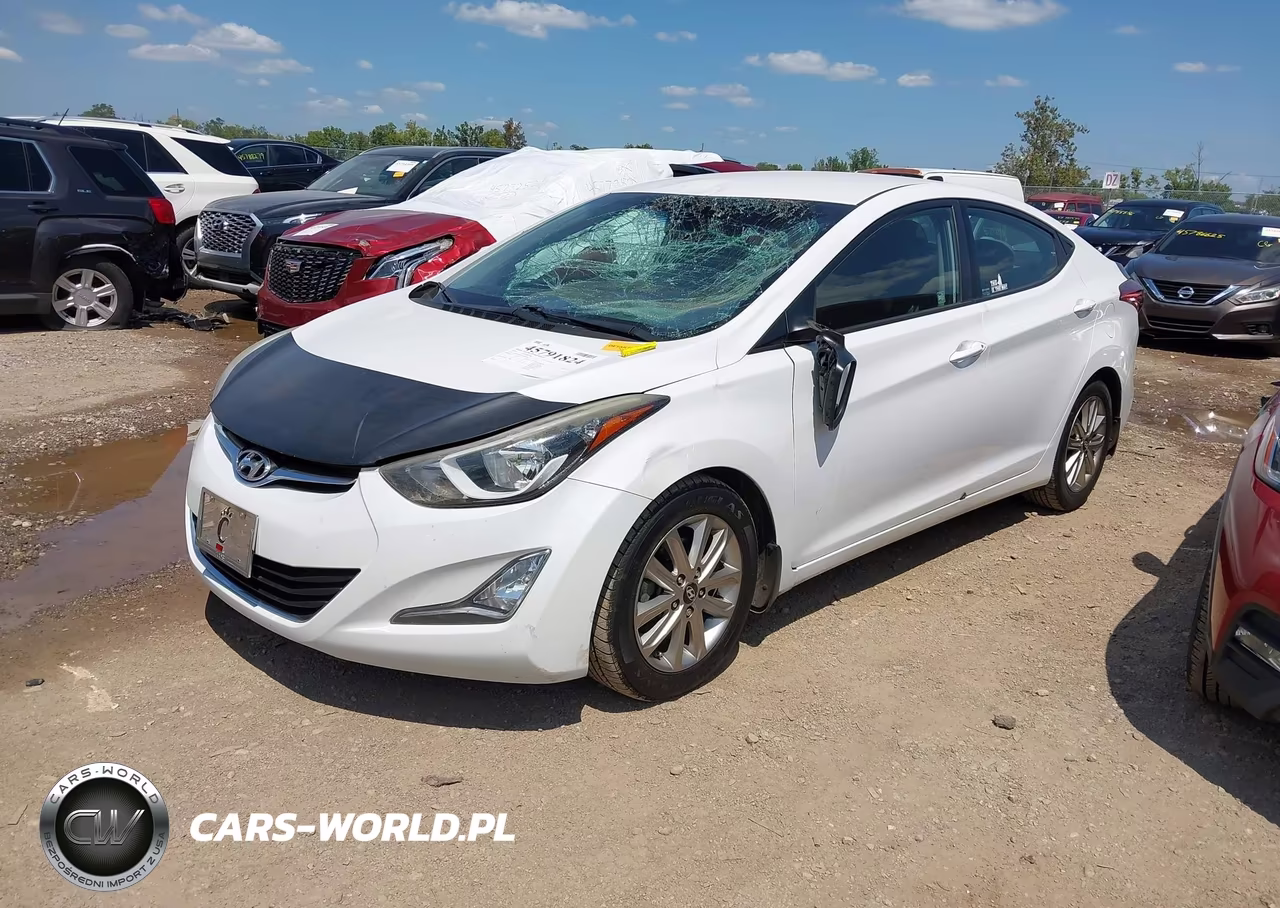 2016 Hyundai Elantra Se VIN:5NPDH4AE5GH786161 - 2