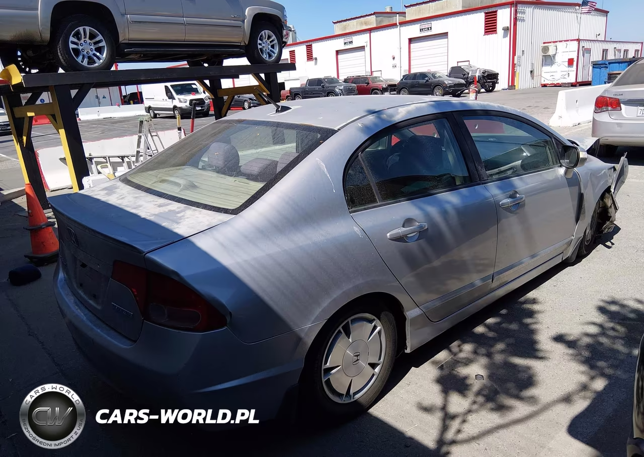 2007 Honda Civic Hybrid VIN:JHMFA36227S009006 - 4