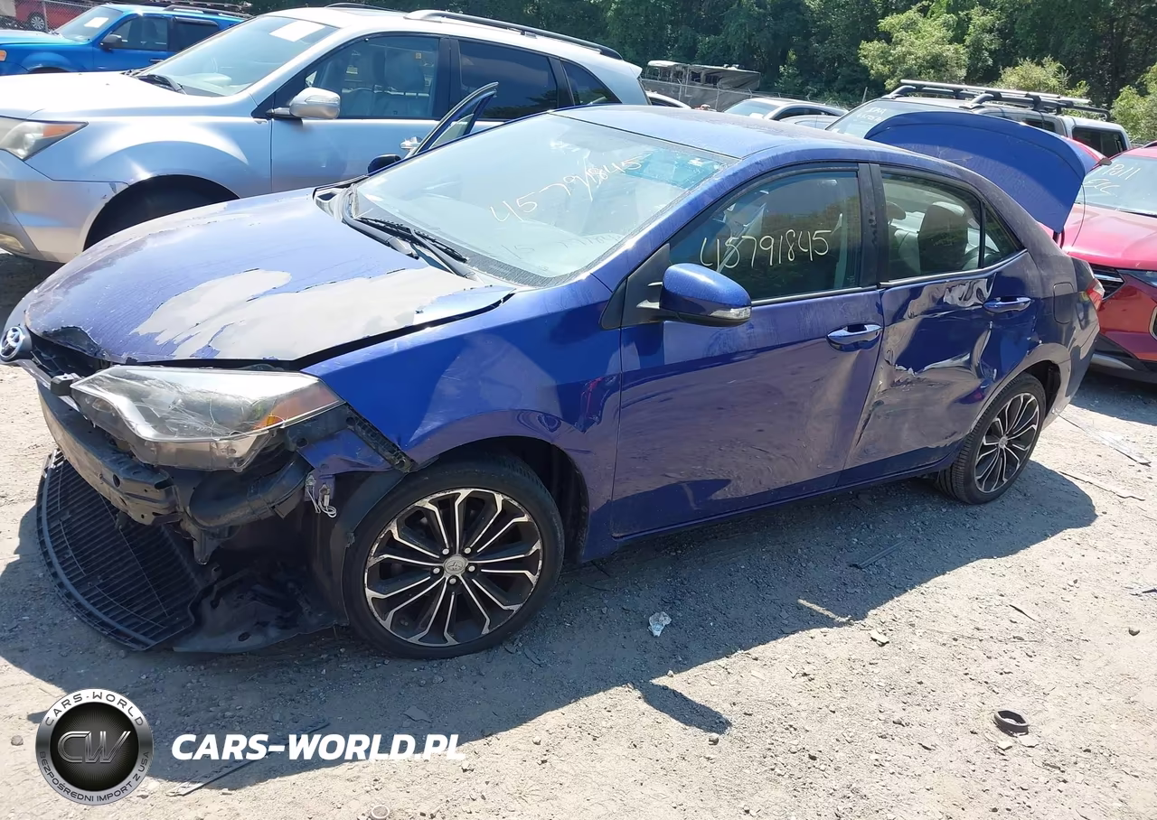 2015 Toyota Corolla S Plus VIN:2T1BURHE6FC439705 - 2