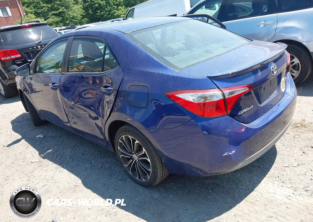 2015 Toyota Corolla S Plus VIN:2T1BURHE6FC439705 - 3