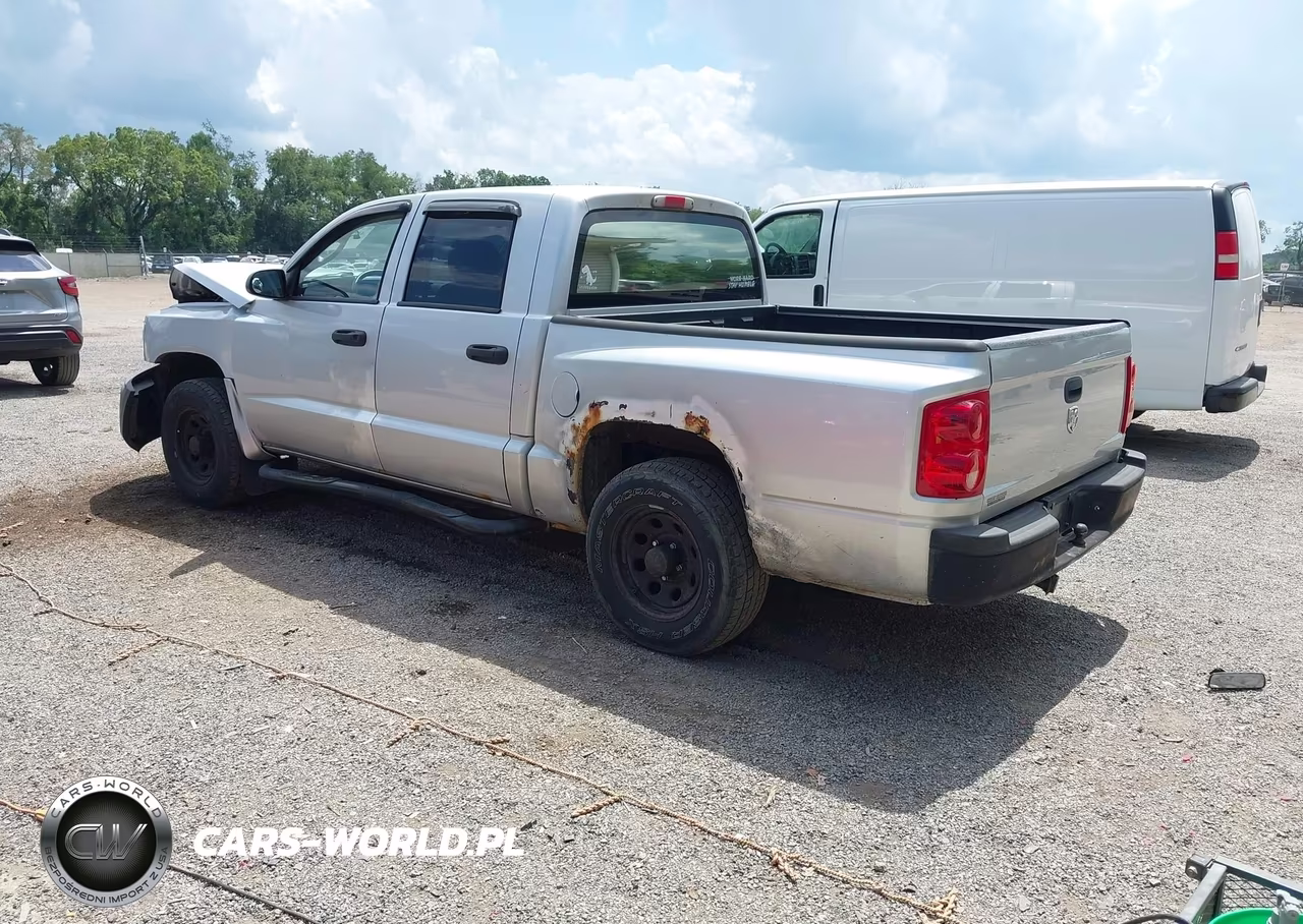 2008 Dodge Dakota Sxt-Bighorn-Lonestar VIN:1D7HW38KX8S538929 - 3