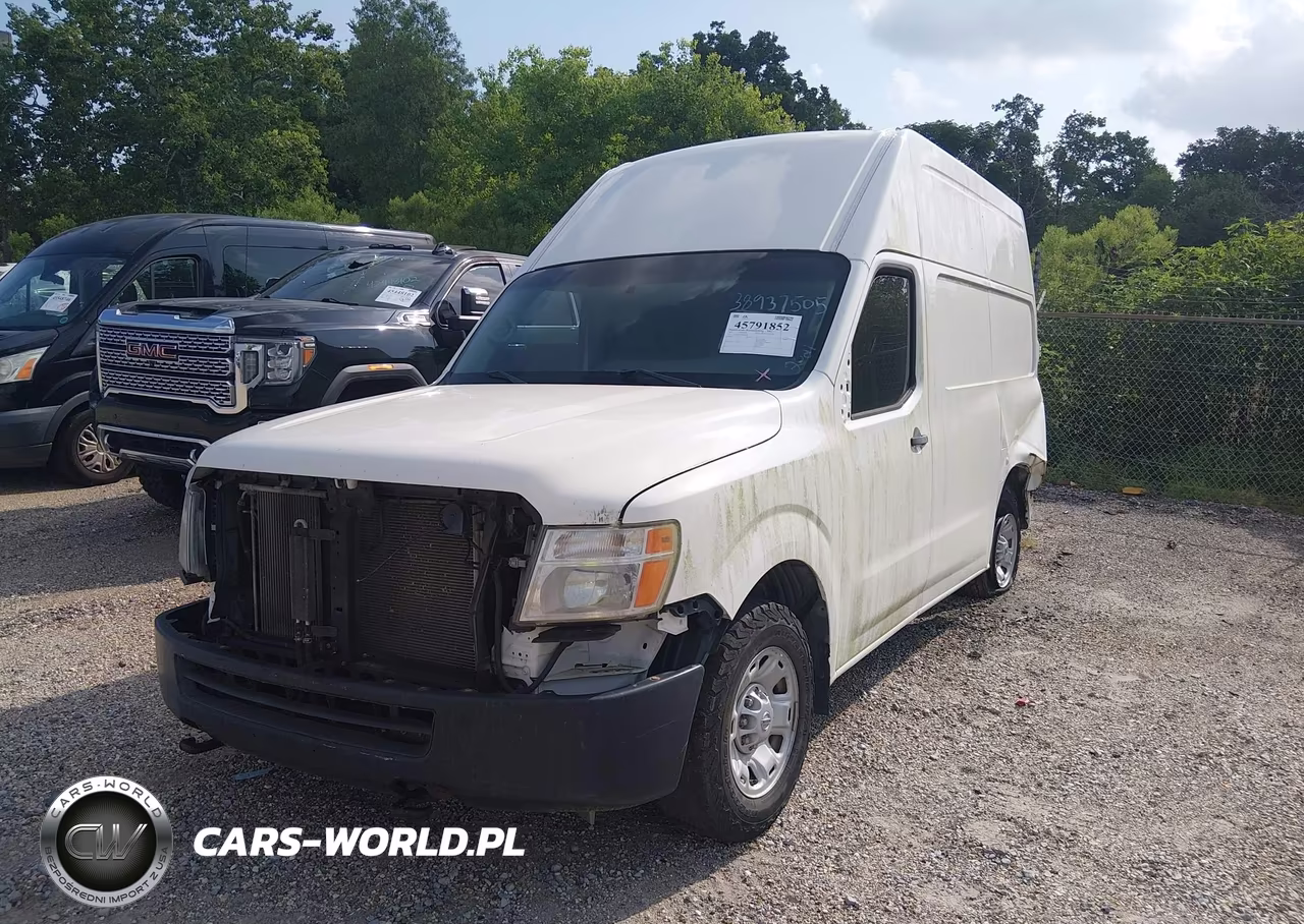 2021 Nissan Nv Cargo Nv2500 Hd Sv High Roof V8 VIN:1N6AF0LY3MN800544 - 2