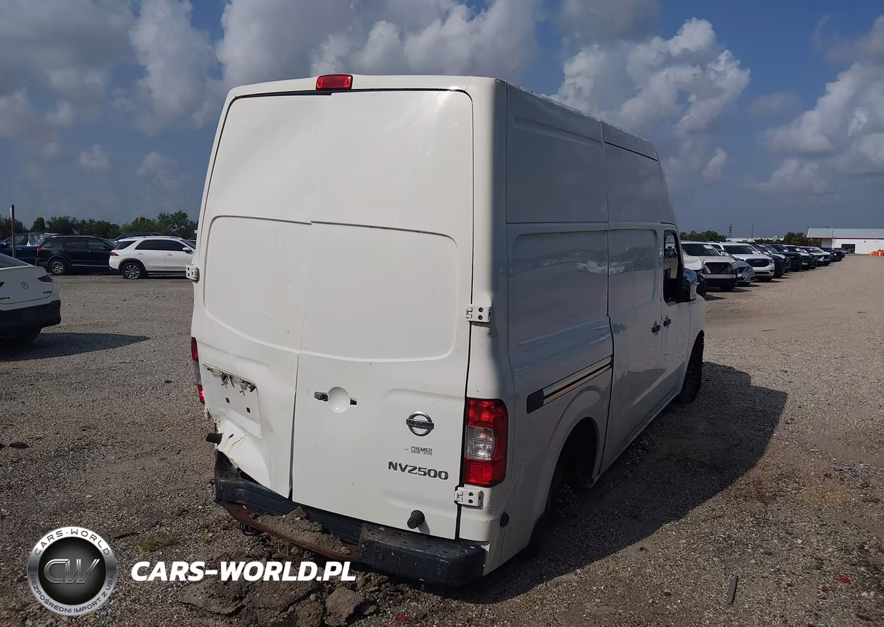 2021 Nissan Nv Cargo Nv2500 Hd Sv High Roof V8 VIN:1N6AF0LY3MN800544 - 4