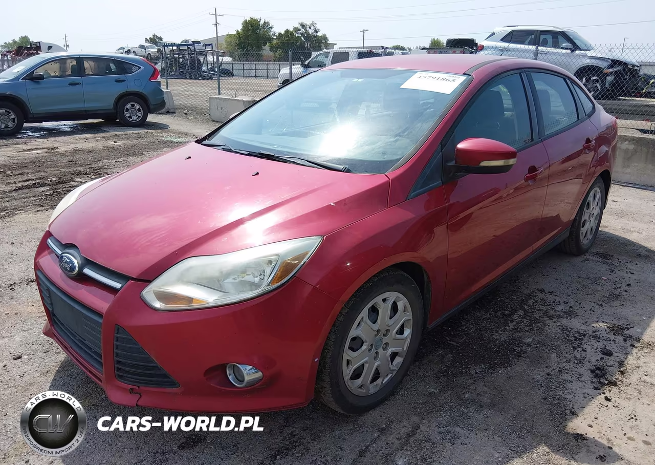 2012 Ford Focus Se VIN:1FAHP3F2XCL262187 - 2